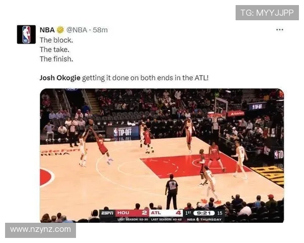 奥科吉底线持球突破巧妙拉杆躲避防守完成精彩反篮得分